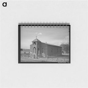 アートメモ帳-Church, Concho, Arizona
 - ラッセル リー Memo.