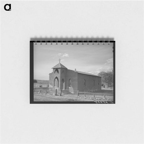 アートメモ帳-Church, Concho, Arizona
 - ラッセル リー Memo.
