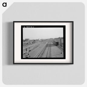 アートポスター-Railroad Yards, Muskogee, Oklahoma
 - ラッセル リー Poster.