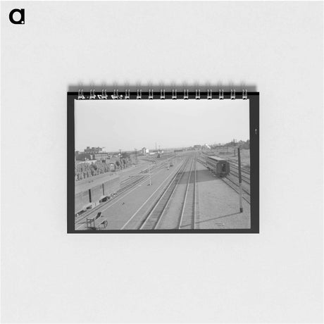 アートメモ帳-Railroad Yards, Muskogee, Oklahoma
 - ラッセル リー Memo.