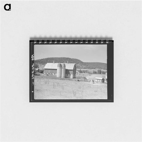 アートメモ帳-Wisconsin Farm
 - ラッセル リー Memo.