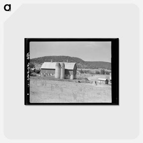 アートポストカード-Wisconsin Farm
 - ラッセル リー Postcard.