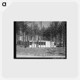 アートポストカード-Greenbelt House
 - ラッセル リー Postcard.