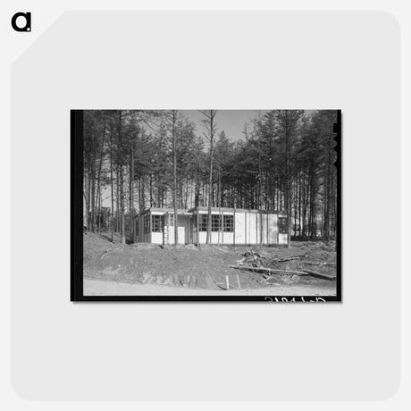 アートポストカード-Greenbelt House
 - ラッセル リー Postcard.
