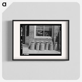 アートポスター-Cream Cans, Genesee
 - ラッセル リー Poster.