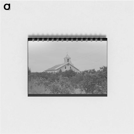アートメモ帳-Church in the Orange Growing Section, Boothville, Louisiana
 - ラッセル リー Memo.
