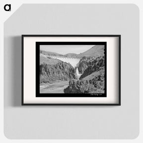 アートポスター-Owyhee Dam, Malheur County
 - ラッセル リー Poster.