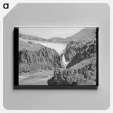 アートパネル-Owyhee Dam, Malheur County
 - ラッセル リー Canvas.