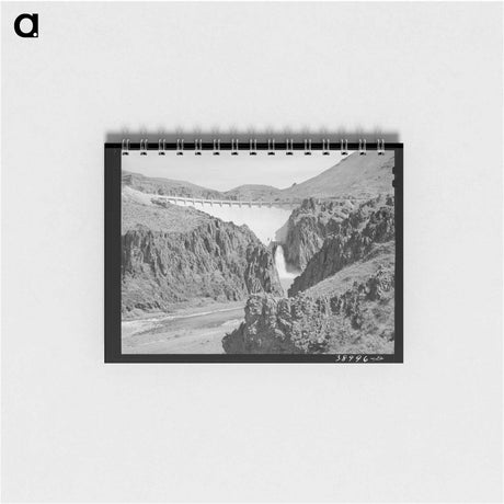 アートメモ帳-Owyhee Dam, Malheur County
 - ラッセル リー Memo.