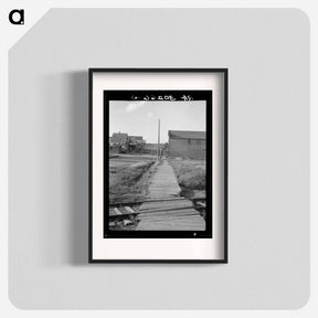 アートポスター-Boardwalk in Winton
 - ラッセル リー Poster.