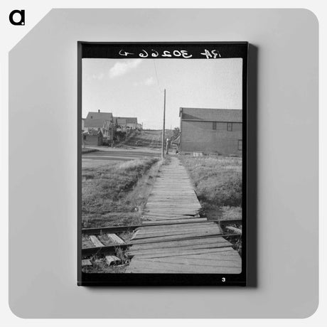 アートパネル-Boardwalk in Winton
 - ラッセル リー Canvas.