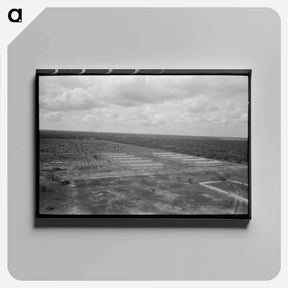 アートパネル-Migrant Camp Under Construction
 - ラッセル リー Canvas.