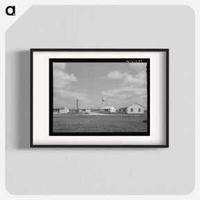アートポスター-Migratory Labor Camp Houses
 - ラッセル リー Poster.