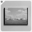アートパネル-Migratory Labor Camp Houses
 - ラッセル リー Canvas.