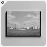 アートパネル-Migratory Labor Camp Houses
 - ラッセル リー Canvas.