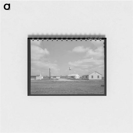 アートメモ帳-Migratory Labor Camp Houses
 - ラッセル リー Memo.