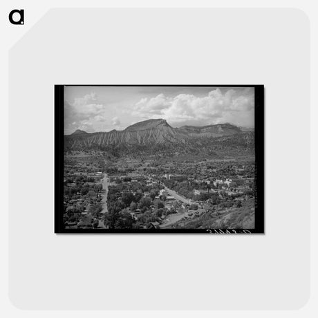 アートポストカード-Durango Residential District
 - ラッセル リー Postcard.