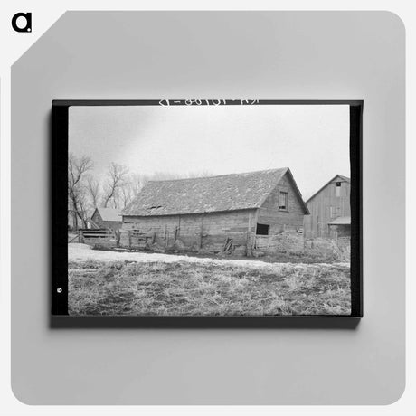 アートパネル-Al Richards Farm
 - ラッセル リー Canvas.