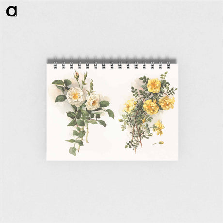 アートメモ帳-Yellow Roses
 - ボストン公共図書館 Memo.