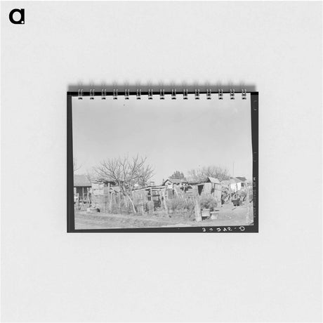 アートメモ帳-Backyard of Mexican District
 - ラッセル リー Memo.