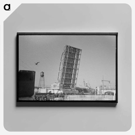 アートパネル-Corpus Christi Port Entry
 - ラッセル リー Canvas.