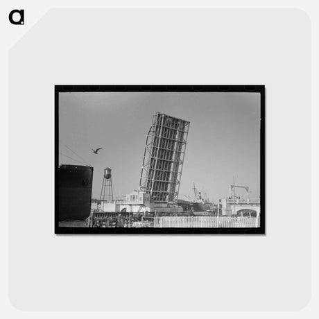 アートポストカード-Corpus Christi Port Entry
 - ラッセル リー Postcard.