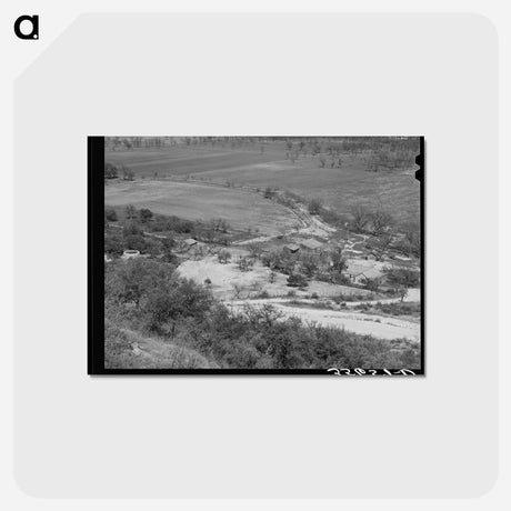 アートポストカード-Kimble County Ranch
 - ラッセル リー Postcard.