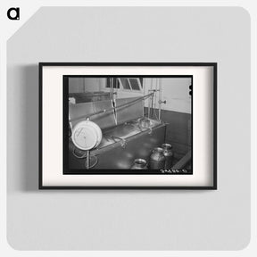 アートポスター-Pasteurizing Milk, San Angelo
 - ラッセル リー Poster.