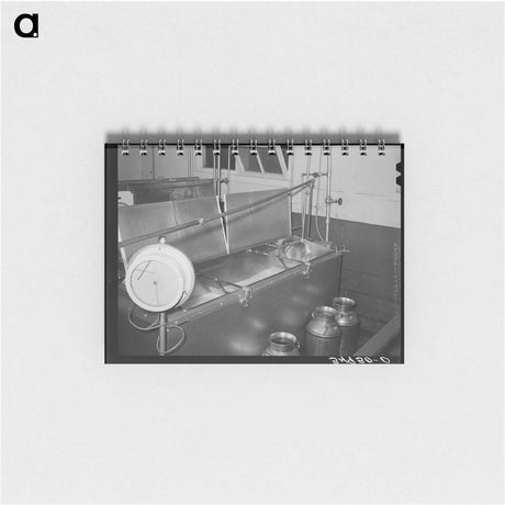 アートメモ帳-Pasteurizing Milk, San Angelo
 - ラッセル リー Memo.