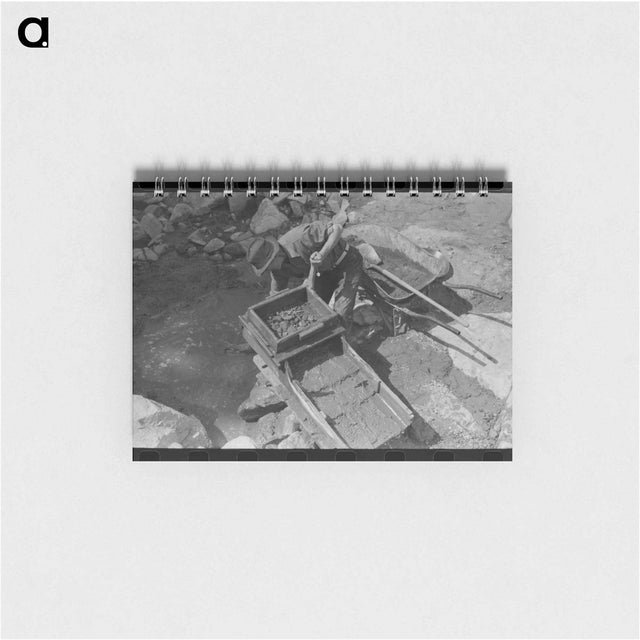 アートメモ帳-Gold Prospector's Rocker
 - ラッセル リー Memo.