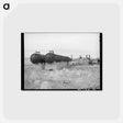 アートポストカード-Big Spring Cotton Gin Wreckage
 - ラッセル リー Postcard.