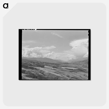 アートポストカード-Wheat Lands
 - ラッセル リー Postcard.