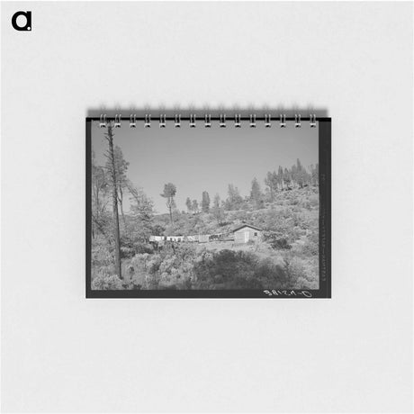 アートメモ帳-Shasta Dam Workers' Homes
 - ラッセル リー Memo.