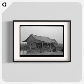 アートポスター-Sharecropper's Barn
 - ラッセル リー Poster.