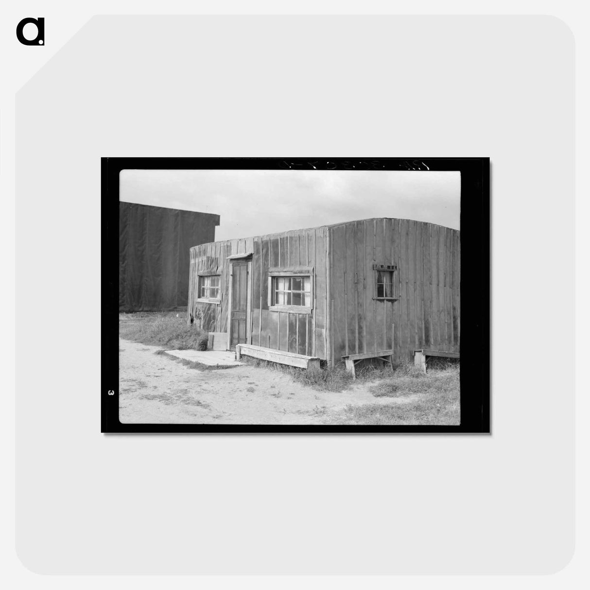 アートポストカード-Craigville Main Street
 - ラッセル リー Postcard.