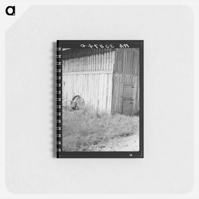 アートメモ帳-Log Barn, Ericsburg
 - ラッセル リー Memo.