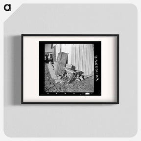 アートポスター-Flood Damaged Furniture
 - ラッセル リー Poster.