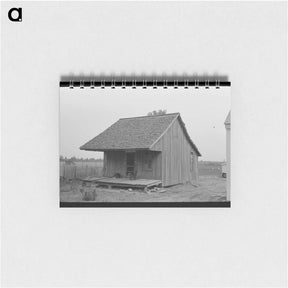 アートメモ帳-Sharecropper Cabin, Southeast Missouri Farms
 - ラッセル リー Memo.