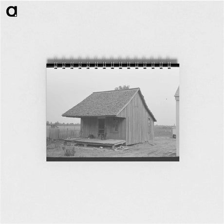 アートメモ帳-Sharecropper Cabin, Southeast Missouri Farms
 - ラッセル リー Memo.