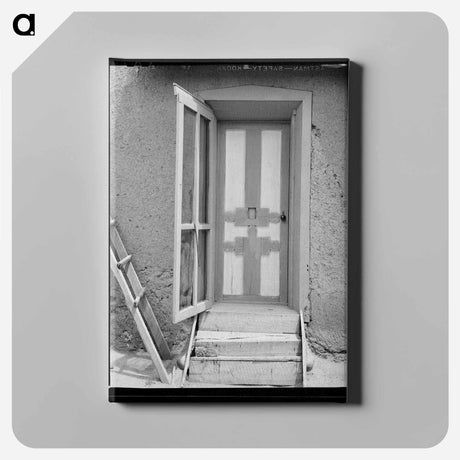 アートパネル-Chamisal House Entrance
 - ラッセル リー Canvas.