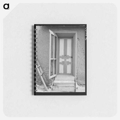 アートメモ帳-Chamisal House Entrance
 - ラッセル リー Memo.