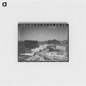 アートメモ帳-Barn Plant Layout
 - ラッセル リー Memo.