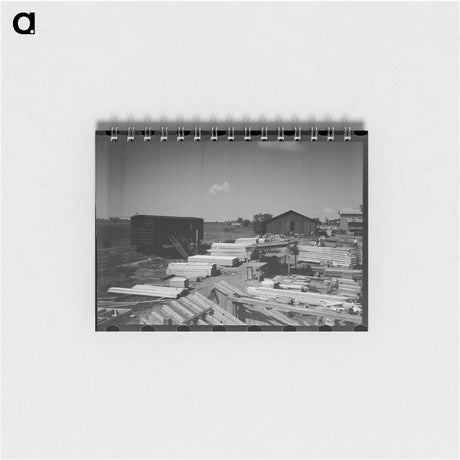 アートメモ帳-Barn Plant Layout
 - ラッセル リー Memo.