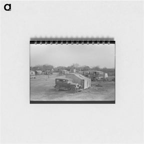 アートメモ帳-Migrant Camp, Edinburg, Texas
 - ラッセル リー Memo.