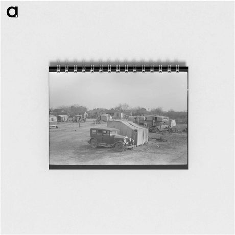 アートメモ帳-Migrant Camp, Edinburg, Texas
 - ラッセル リー Memo.