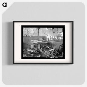 アートポスター-Interior of Old Saloon, Funkley, Minnesota
 - ラッセル リー Poster.