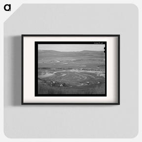 アートポスター-Yampa River Valley
 - ラッセル リー Poster.