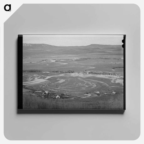 アートパネル-Yampa River Valley
 - ラッセル リー Canvas.