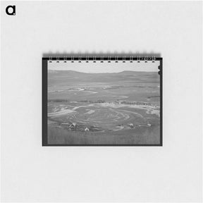 アートメモ帳-Yampa River Valley
 - ラッセル リー Memo.
