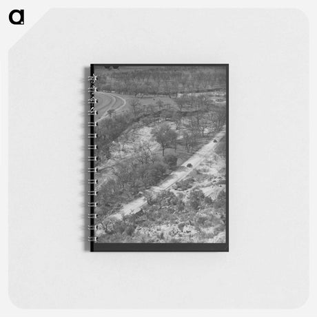 アートメモ帳-Kimble County Creek
 - ラッセル リー Memo.